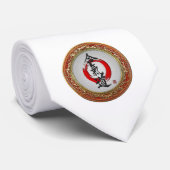 [700]日本の書道 – 合気道 ネクタイ (ロール)