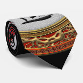 [700]日本の書道 – 空手道 ネクタイ (ロール)