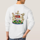 [700]香港の歴史的1959-1997紋章付き外衣 Tシャツ (裏面)