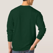 [700] Vegviser -バイキングシルバー魔法Runic Compass Tシャツ (裏面)
