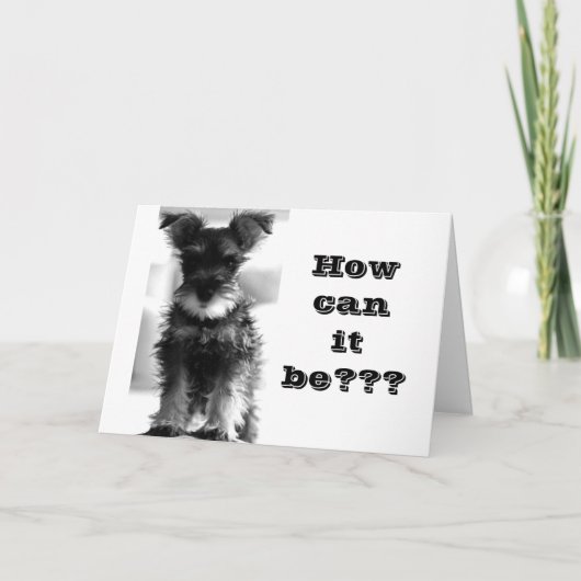 「70」おもしろい誕生日 カード (正面)