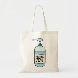70%アルコールのハンドサニタイザゲル トートバッグ