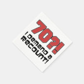 70?再集計誕生日を要求すおもしろいる スタンダードカクテルナプキン (角)