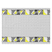 70"南西の日の出（黄） テーブルクロス (正面(横))