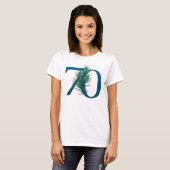70/第70数誕生日か記念日 Tシャツ (正面フル)