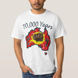 70 000年Tシャツ白 Tシャツ