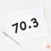 70.3 楕円形シール (封筒)