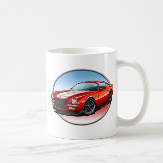 70-73赤いW Camaro.png コーヒーマグカップ (右)