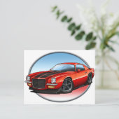 70-73赤Bカマロ.png ポストカード (スタンド正面)