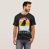 70~80年代のスノーボウラー スノーボウル アリゾナ Tシャツ (正面フル)