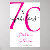 70 And Fabulous Birthday Party  ポスター (正面)