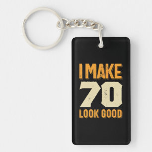 70 Good 70誕生日ギフト キーホルダー