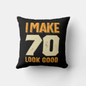 70 Good 70誕生日ギフト クッション (裏面)