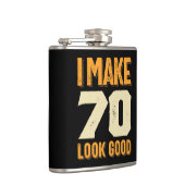 70 Good 70誕生日ギフト フラスク (右)