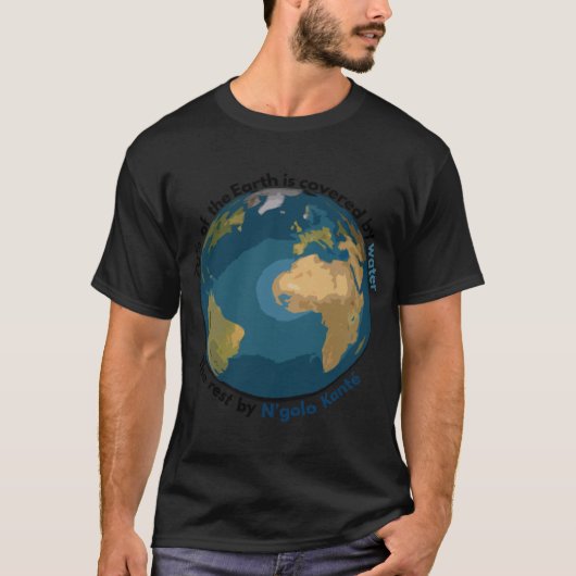 70 of the Earth is covered family Tシャツ (正面)