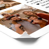 70 Reasons We Love You Birthday Keepsake Gift ポスター (コーナー)