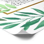 70 reasons why we love you birthday foliage ポスター (角)