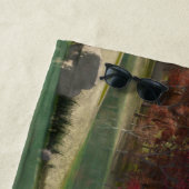 70"x35"ビーチタオル(紅葉付き) ビーチタオル (インサイチュ)