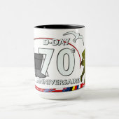 70ème anniversaire du D-Day マグカップ (中央)