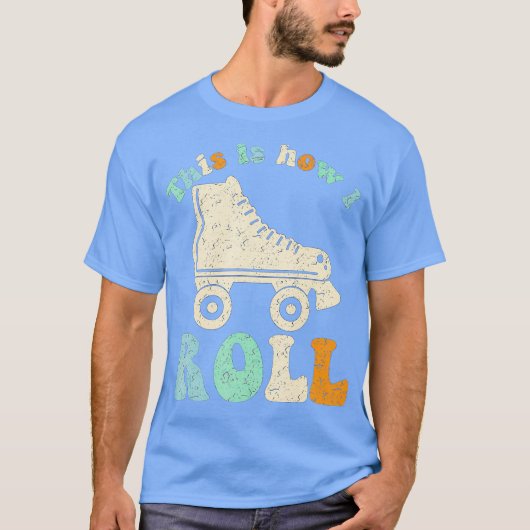 70Sこれが私の転がヴィンテージレトロ Tシャツ (正面)