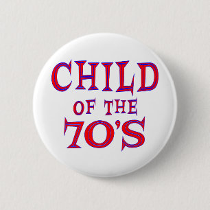 70sの子供 缶バッジ