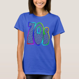 70sキャッチフレーズの絞り染め! tシャツ