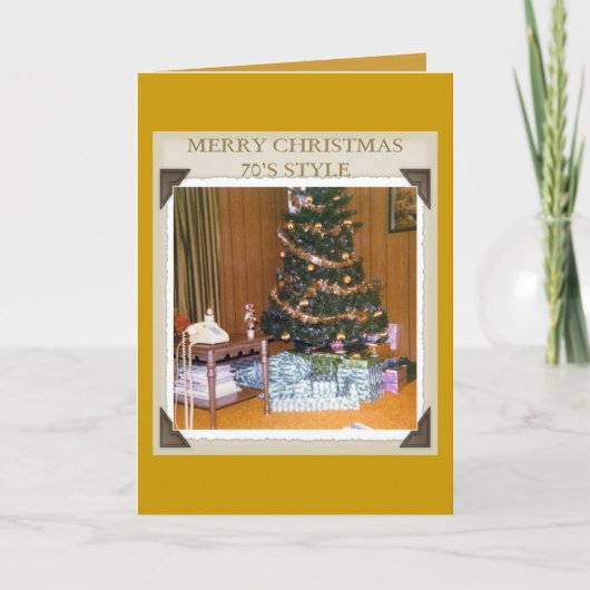 70Sクリスマス シーズンカード (正面)