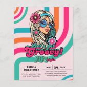 70sグルーヴィブギーレトロディスコ誕生日パーティー (正面)