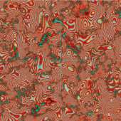 70sシックモアレ5 ファブリック (タイル)