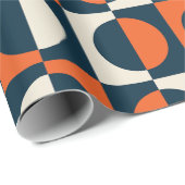 70sスタイル包装紙 ラッピングペーパー (ロールコーナー)