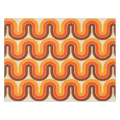 70sスタイル幾何学的デザイン テーブルクロス (正面(横))