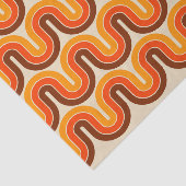 70sスタイル幾何学的デザイン 薄葉紙 (詳細)