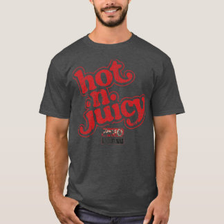 70sスタイルHotNJuicy 1977 Tシャツ
