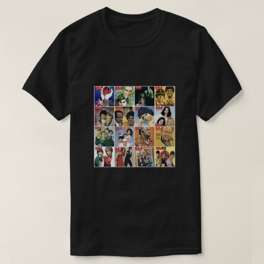 70sテレビ・ガイドの基本 tシャツ (デザイン正面)