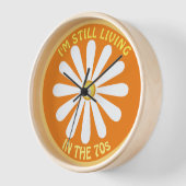 70sヒッピーデイジーポケットウォッチ 壁時計 (傾斜)