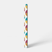 70sファンキーヴィンテージ幾何学的パターン samsung galaxyケース (左側面)