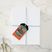 70sブギーレトロディスコ踊りパーティーの好意 ギフトタグ (より糸付き)