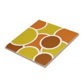 70sルック-ヴィンテージレトロスタイルブラウンズ タイル (側面)