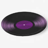 70sレコードレトロ紙プレート ペーパープレート (アングル)