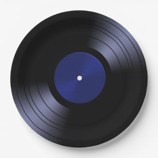 70sレコードレトロ ペーパープレート