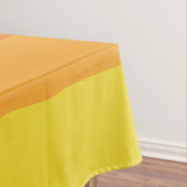 70sレトロのストライプのな色パターン テーブルクロス (インサイチュ)