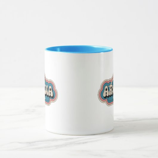 70sレトロアルカディアミシガンヴィンテージマグカップ マグカップ (中央)