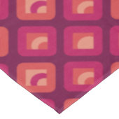 70sレトロサンセットキューブパターン テーブルクロス (アングル)