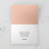 70sレトロスクリプトカラフルハッピーバースデー カード (内部)