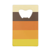 70sレトロストライプのカラーパターン クレジットカード栓抜き (裏面)