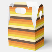 70sレトロストライプのカラーパターン フェイバーボックス (オープン)