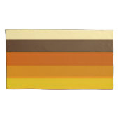 70sレトロストライプのカラーパターン 枕カバー (裏面-右)