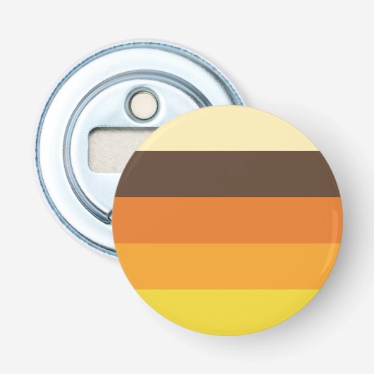 70sレトロストライプのカラーパターン 栓抜き (正面)