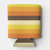 70sレトロストライプのカラーパターン 缶クーラー (裏面)