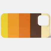 70sレトロストライプのカラーパターン Case-Mate iPhoneケース (裏面 (横))